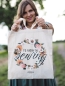 Preview: Bedruckte Baumwolltasche "I´d rather be sewing"  - limitiert -