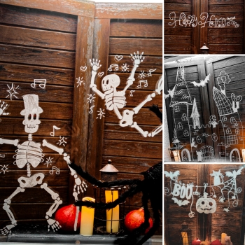 Fensterbild-Vorlage "Halloween" -BUNDLE PDF