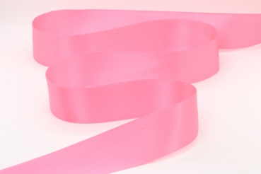 Satinband 25mm neon-rosa