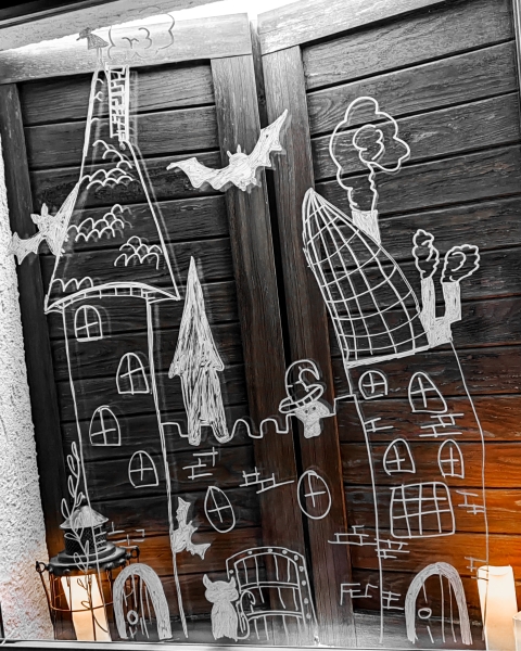 Fensterbild-Vorlage "Halloween" -BUNDLE PDF