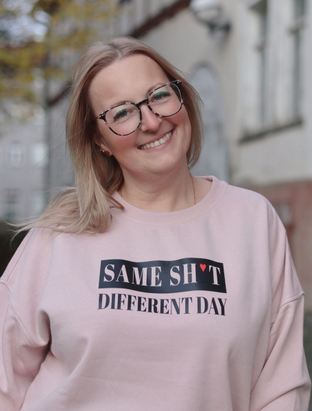 Bügelbild "same sh*t - different day"