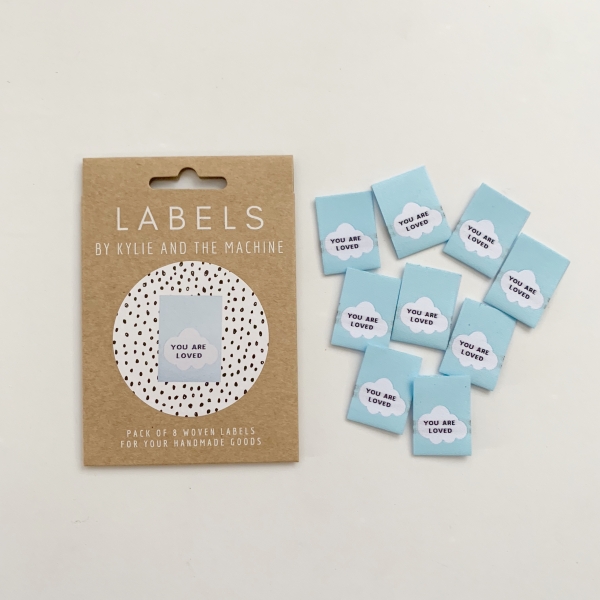 Label-Set "YOU ARE LOVED" 10 Stück